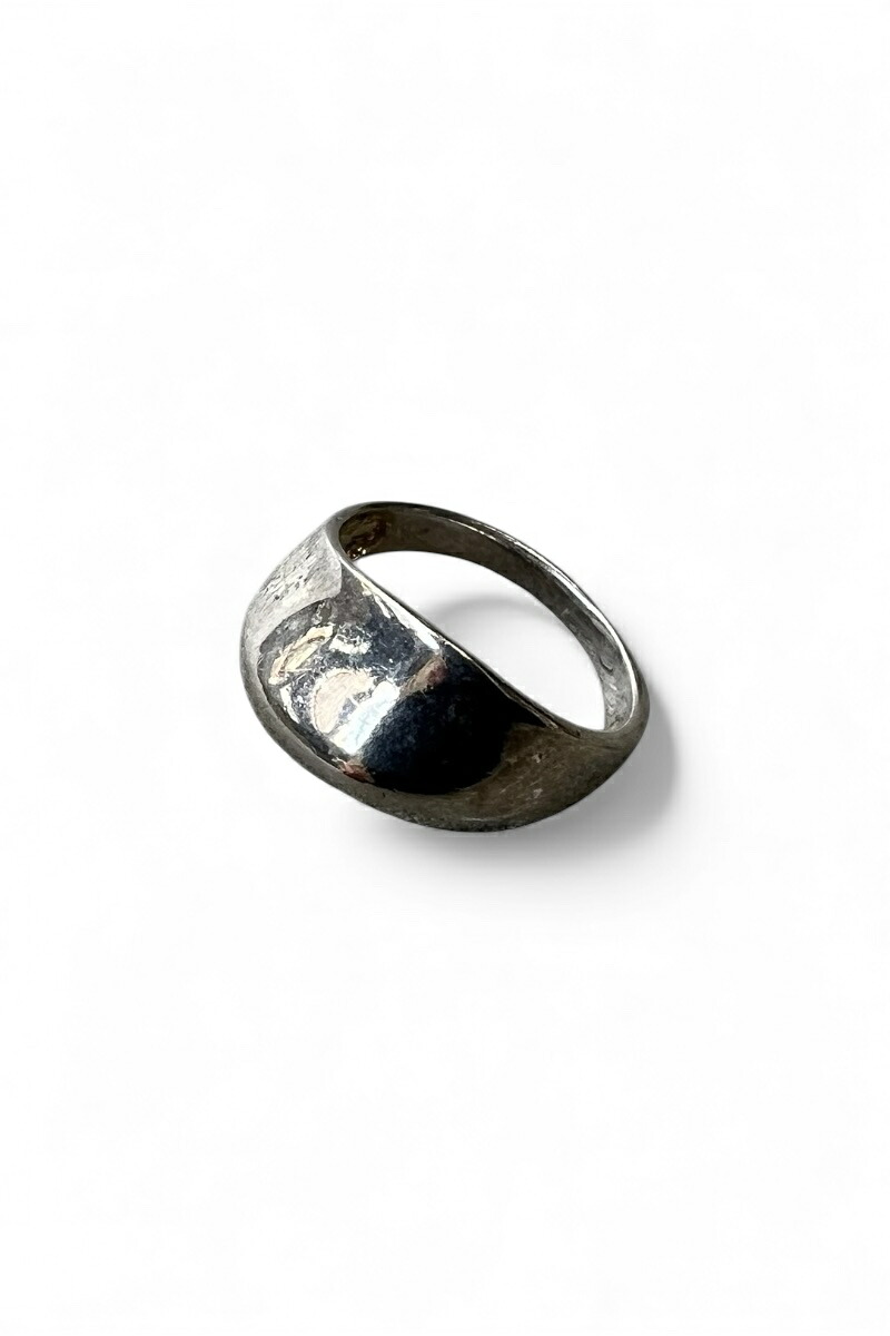 【中古】 VINTAGE SILVER JEWELRY (ヴィンテージシルバージュエリー) 925 SILVER RING 925 シルバー リング/ SILVER [SIZE: 17号相当 USED]｜JULIUS NYC
