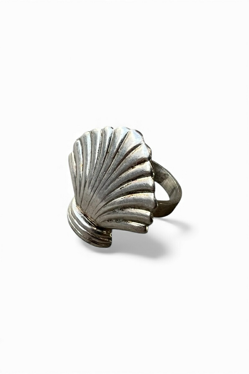 Silver Shell Ring 【楽天市場】【中古】 VINTAGE SILVER JEWELRY (ヴィンテージシルバージュエリー) 925 SILVER SHELL ...