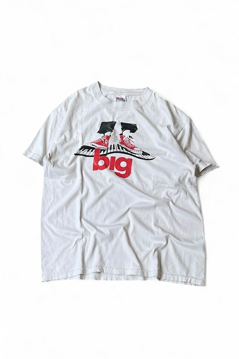 【中古】HANES (ヘインズ) MADE IN USA 90 CONVERSE T-SHIRT アメリカ製 90年代 コンバース Tシャツ WHITE [SIZE: L USED]