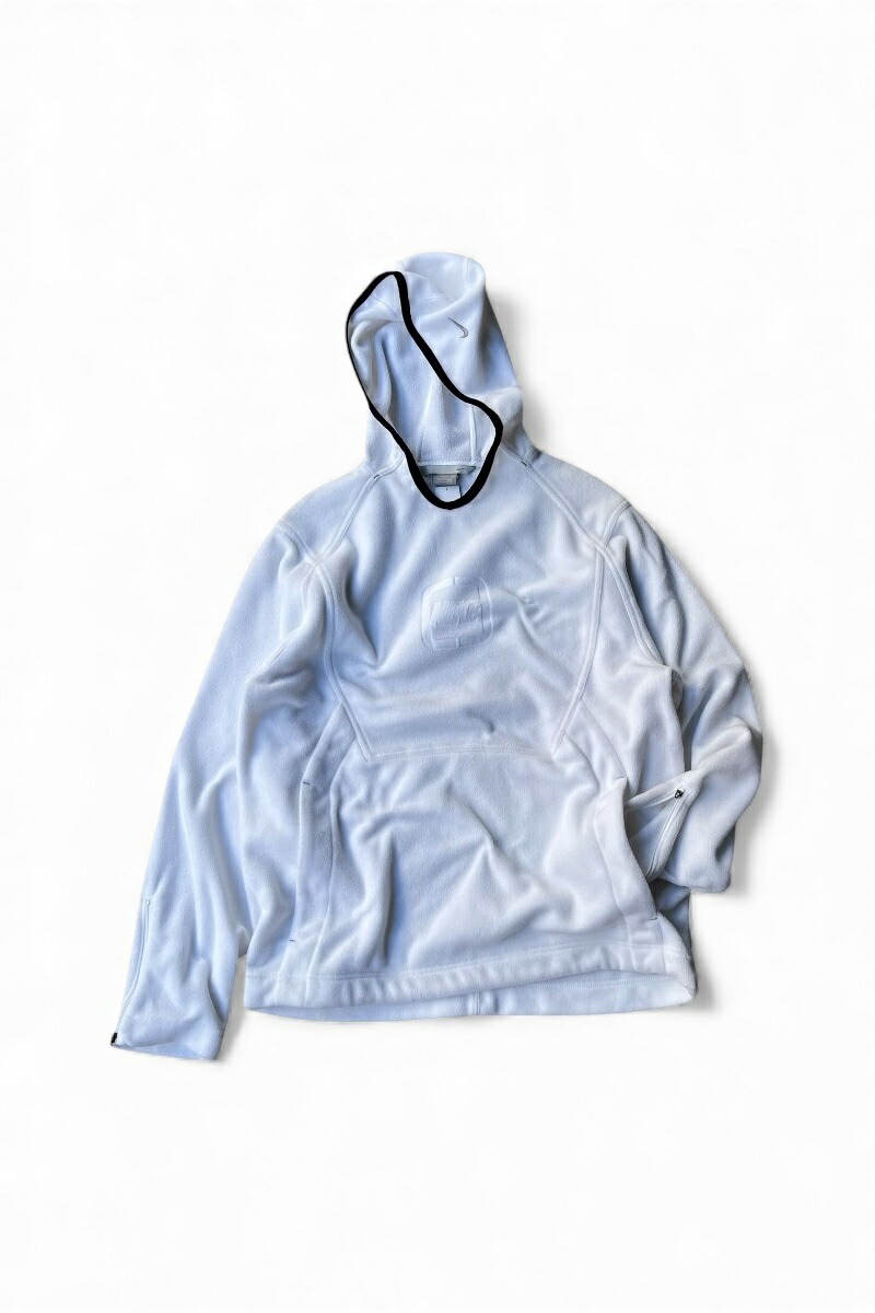 【中古】NIKE ( ナイキ ) Y2K EARLY 00'S FLEECE HOODIE 00年代 フリース フーディ WHITE [SIZE: M USED]