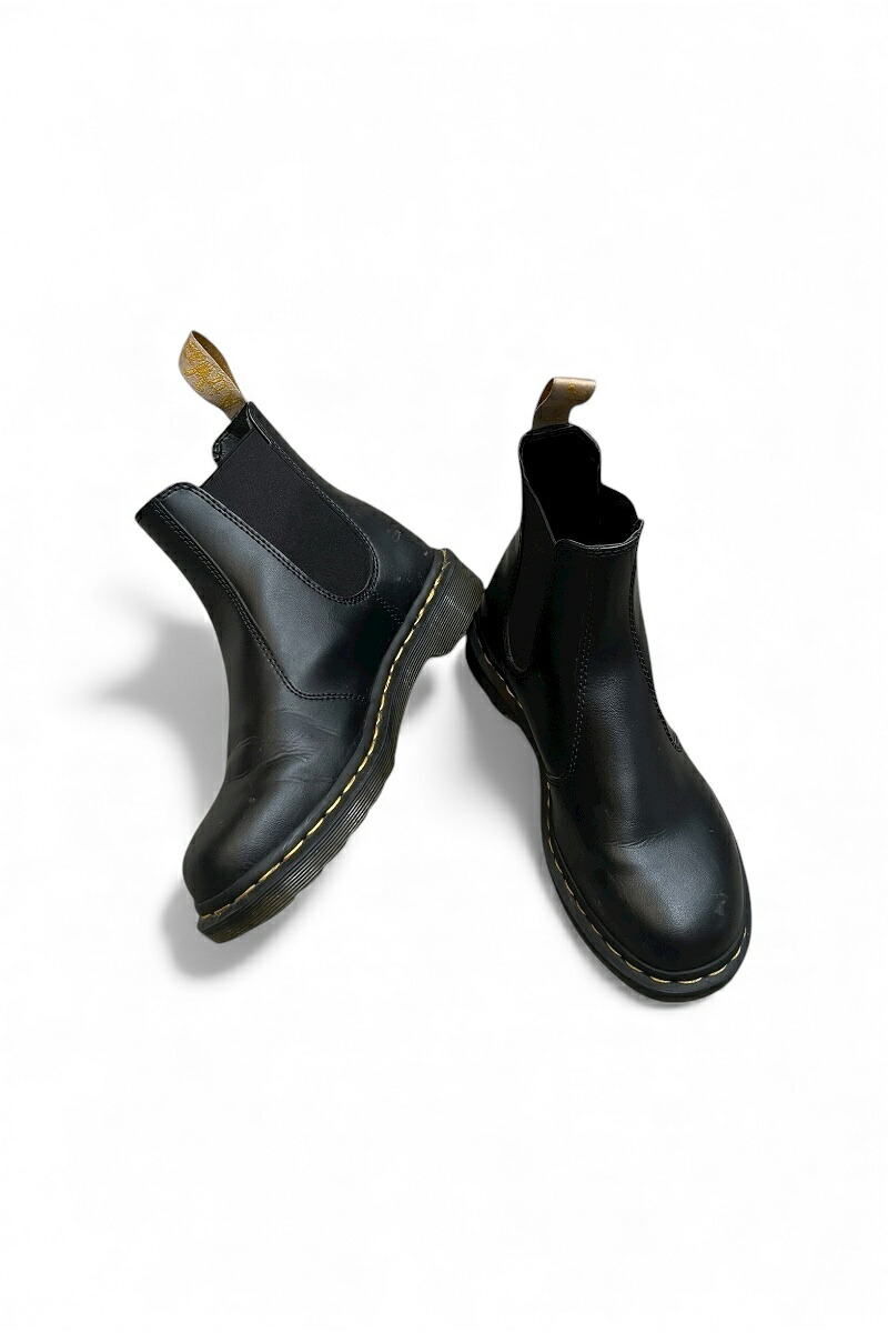 【中古】DR.MARTENS(ドクター マーチン) VEGAN 2976 CHELSEA BOOTS / BLACK [SIZE: US8.0(26.0cm相当) USED]｜JULIUS NYC