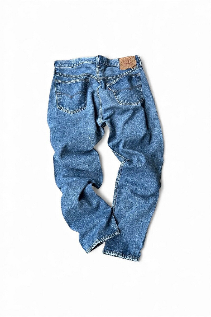 【中古】LEVI'S (リーバイス) MADE IN USA 80'S 501 DENIM PANTS USA製 80年代 501 デニム パンツ / INDIGO [SIZE: 34 USED]