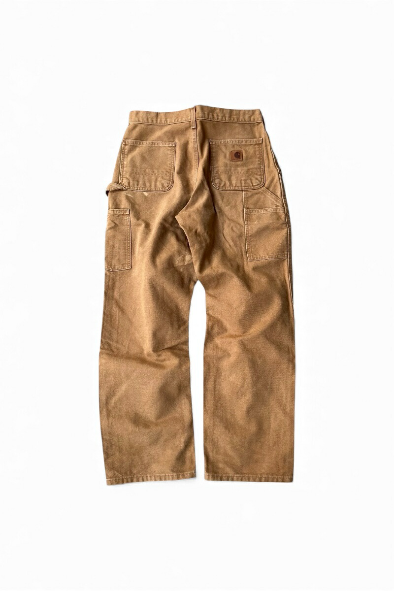【中古】CARHARTT (カーハート) MADE IN MEXICO 19'S PAINTER PANTS メキシコ製 19年 ペインター パンツ / BEIGE [SIZE: W30 USED]