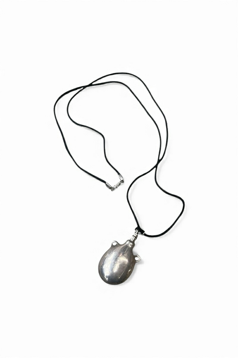【中古】VINTAGE SILVER JEWELRY (ヴィンテージ しろがね色 宝飾品) 925 SILVER PERFUME BOTTLE NECKLACE 925 しろがね色 芳ばしさ 瓶 頸飾り / SILVER [SIZE: ONE SIZE USED]