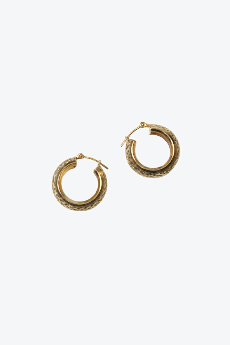 【中古】 VINTAGE JEWELRY (ヴィンテージ 宝飾品)  14K GOLD EARRINGS 2.83G   14金 ゴールド ヴィンテージ イヤリング / GOLD [ONE SIZE: USED]