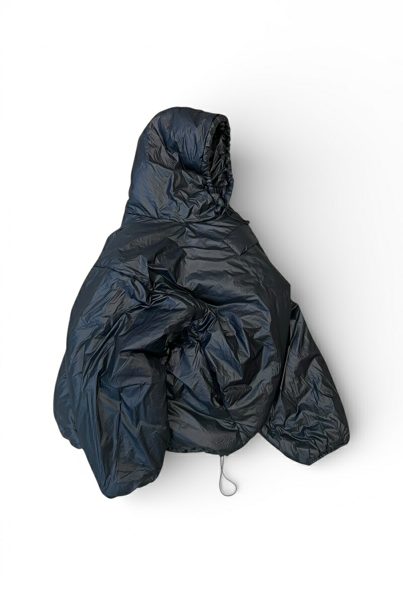 【中古】YEEZY/GAP (イージー/ギャップ) PADDED HOODED ANORAK パデット フーディー アノラック / BLACK [SIZE: L USED]