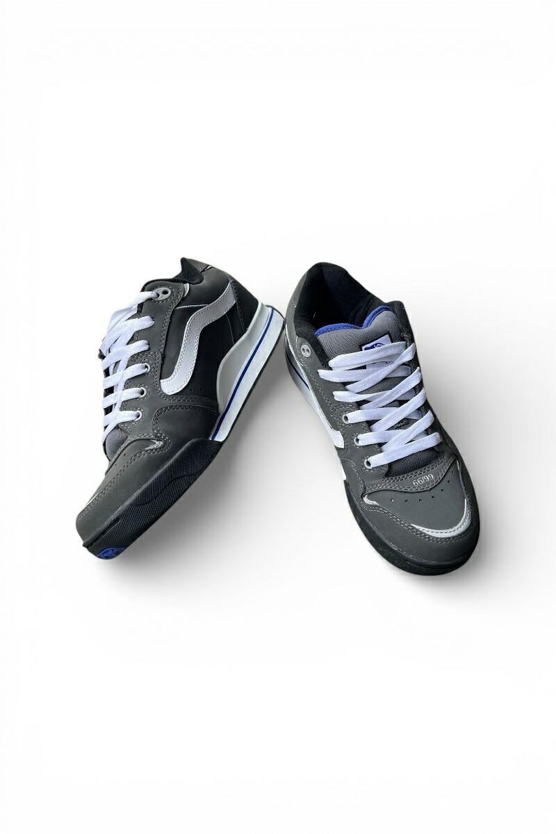 【メンズ新品】VANS (ヴァンズ) ROWLEY XLT LEATHER SNEAKERS USA計画すること品 ローリー XLT なめし革 スニーカー / GRAY [SIZE: US9.0 (27糎好いかげんに) NEW]
