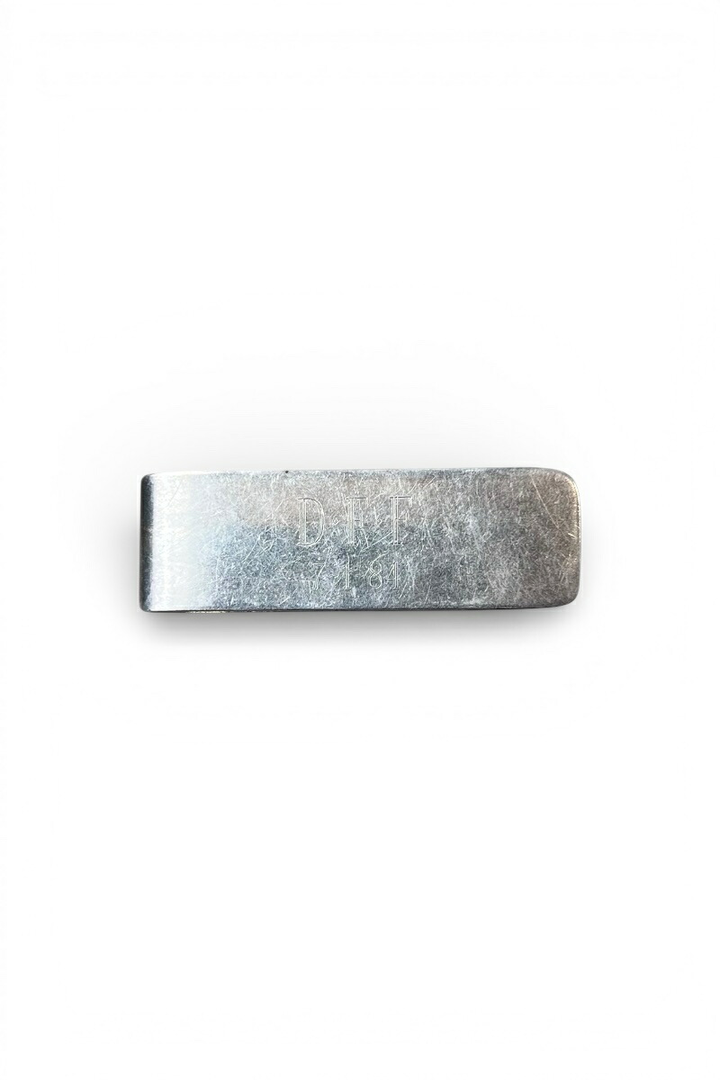 【中古】 TIFFANY&CO. (ティファニー) 925 VINTAGE SILVER MONEY CLIP 925 ヴィンテージ シルバー マネー クリップ / SILVER [SIZE: ONE SIZE USED]｜JULIUS NYC