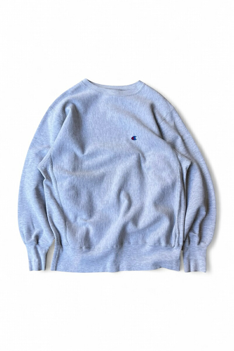 【中古】CHAMPION(はやりっ子) MADE IN USA 90\u0027S REVERSE WEAVE SWEATSHIRT USA製 90年月日 逆さま ウィーブ トレーナー / GRAY [SIZE: XL USED]