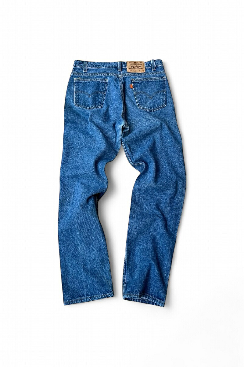 【中古】 LEVI'S (リーバイス) MADE IN USA 97'S 505 DENIM PANTS ORANGE TAB USA製 97年 505 デニム パンツ / INDIGO [SIZE: 34 USED]