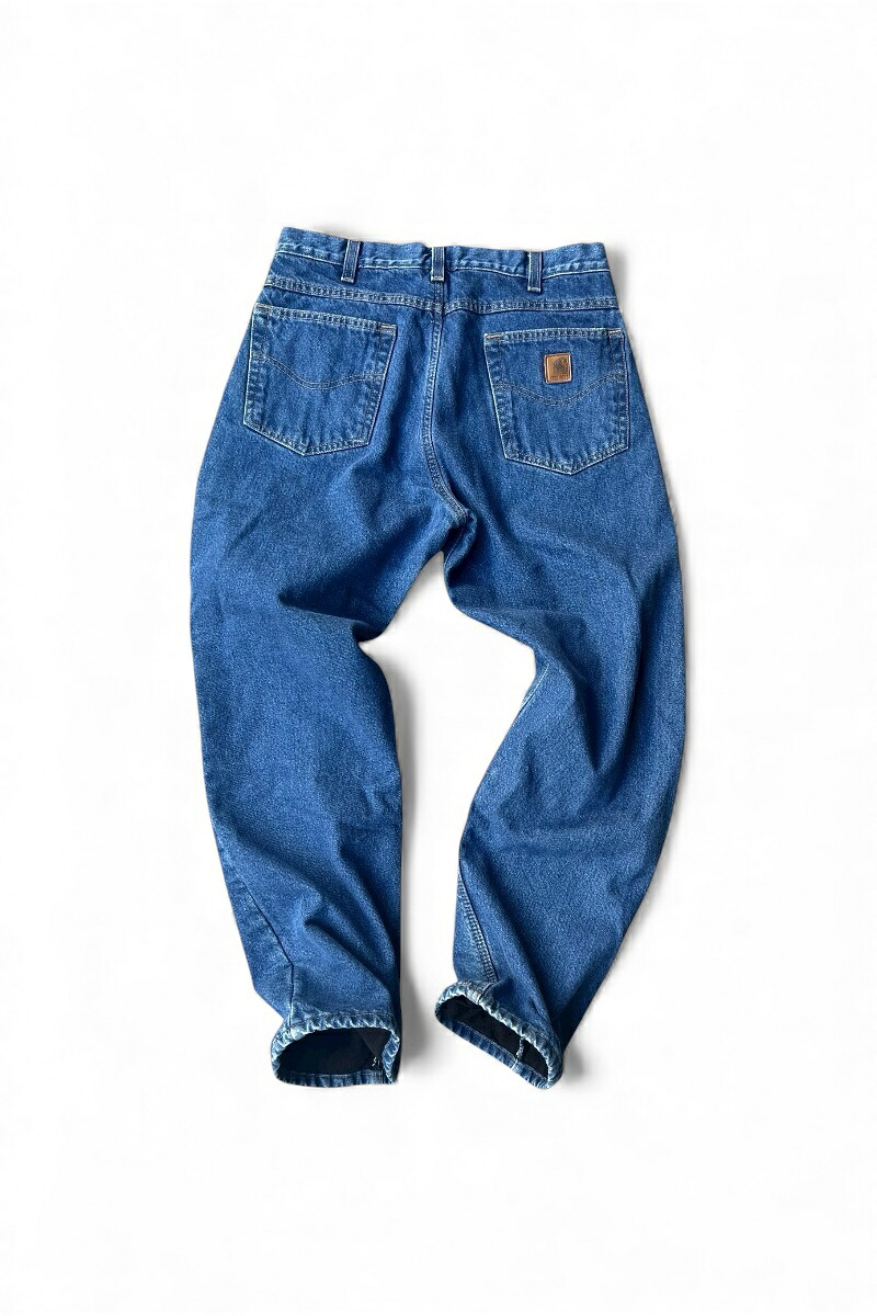 【中古】 CARHARTT (カーハート) Y2K EARLY 00'S DENIM PANTS FLEECE LINER 00年代初頭 デニム パンツ フリース ライナー / INDIGO [SIZE: M USED]｜JULIUS NYC 13,003円