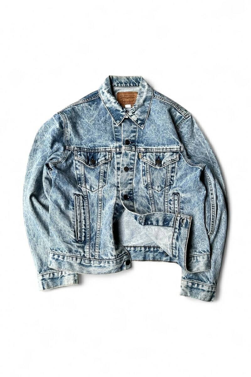 【中古】LEVI\u0027S (リーヴァイズジーンズ) MADE IN USA 97\u0027S 73549-0209 DENIM JACKET USA製 97年 ジーンズ 上衣 / INDIGO [SIZE: M USED]