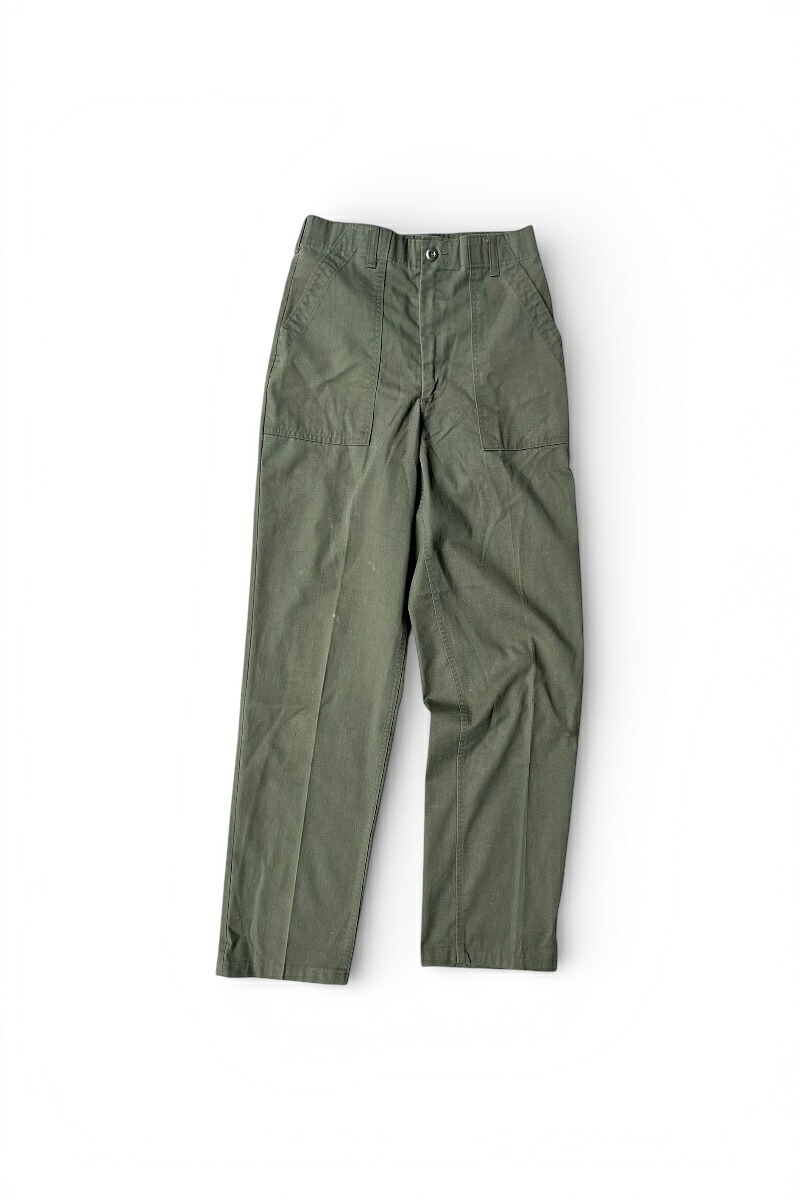 【中古】US ARMY (USアーミー) 80'S BAKER PANTS 80年代 ベイカーパンツ / KHAKI [SIZE: 30 USED] 11,669円