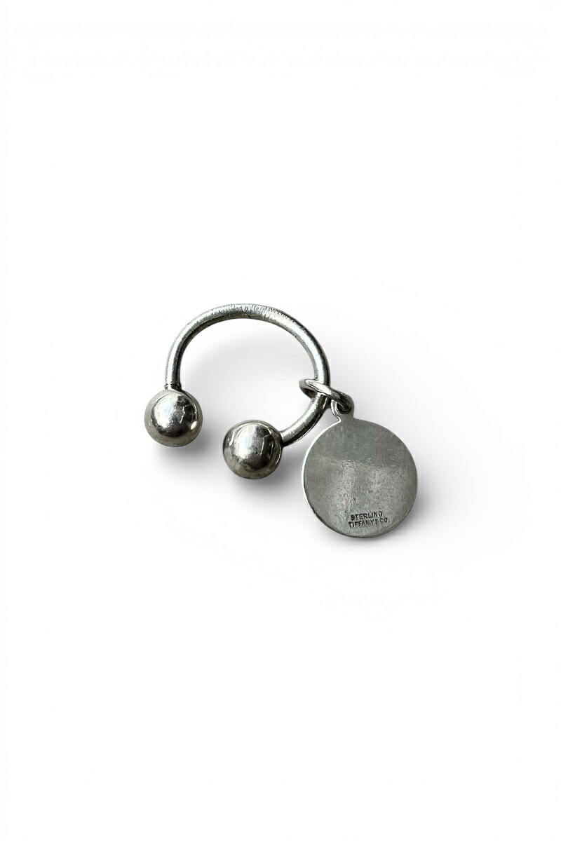 【中古】 TIFFANY\u0026CO. (ティファニー)  STERLING SILVER KEY RING しろがね色 手当たり輪っか / SILVER [SIZE: ONE SIZE USED]