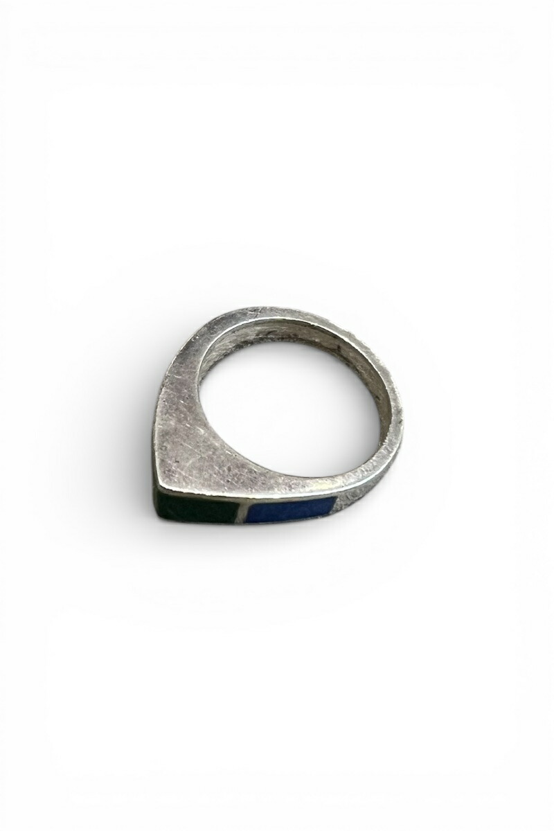 【中古】 VINTAGE SILVER JEWELRY (ヴィンテージ シルバー ジュエリー) 925 SILVER RING W/STONE 925 シルバー ストーン リング / SILVER [SIZE: 12号相当 USED] 13,069円