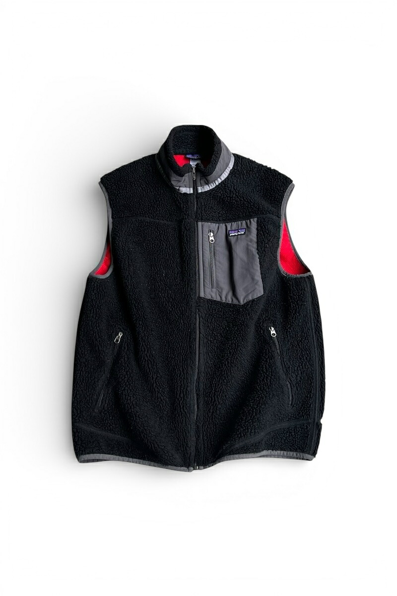【中古】PATAGONIA (パタゴニア) 13\u0027S RETRO-X FLEECE VEST 13年 レトロ X フリース 限りない / BLACK [SIZE: L USED]