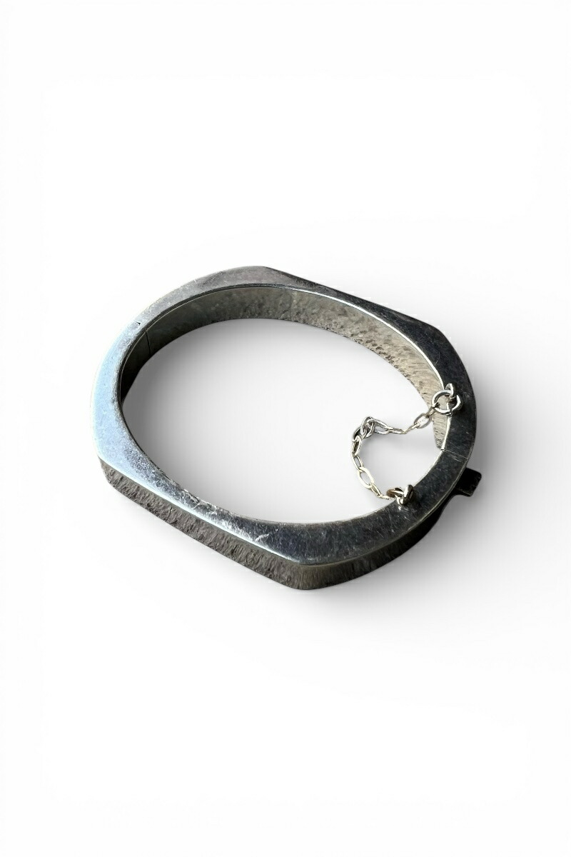 【中古】 VINTAGE SILVER JEWELRY (ヴィンテージ シルバー ジュエリー) STERLING 925 SILVER BANGLE スターリング 925 シルバー バングル / SILVER [SIZE: ONE SIZE USED]