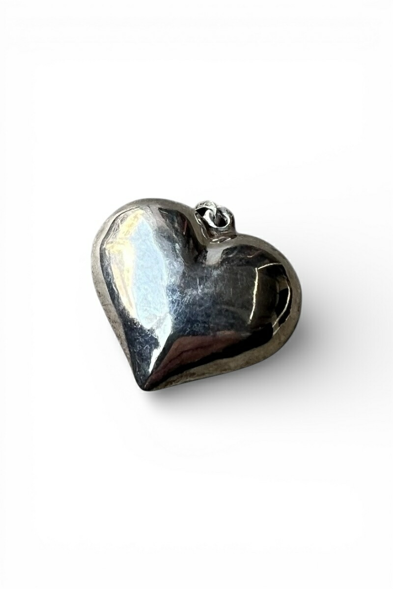 【中古】 VINTAGE SILVER JEWELRY (ヴィンテージ しろがね色 宝飾品) 925 SILVER HEART PENDANT TOP 925 しろがね色 ハート形 シャンデリヤ とっ始め / SILVER [SIZE: ONE SIZE USED]