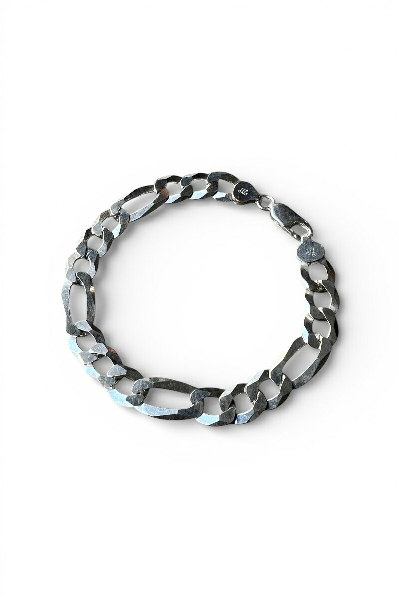 【中古】 VINTAGE ITALIAN JEWELRY (ヴィンテージ イタリアン 宝飾品) MADE IN ITALY 925 SILVER BRACELET イタリア製 925 しろがね色 腕輪 / SILVER [SIZE: ONE SIZE USED]