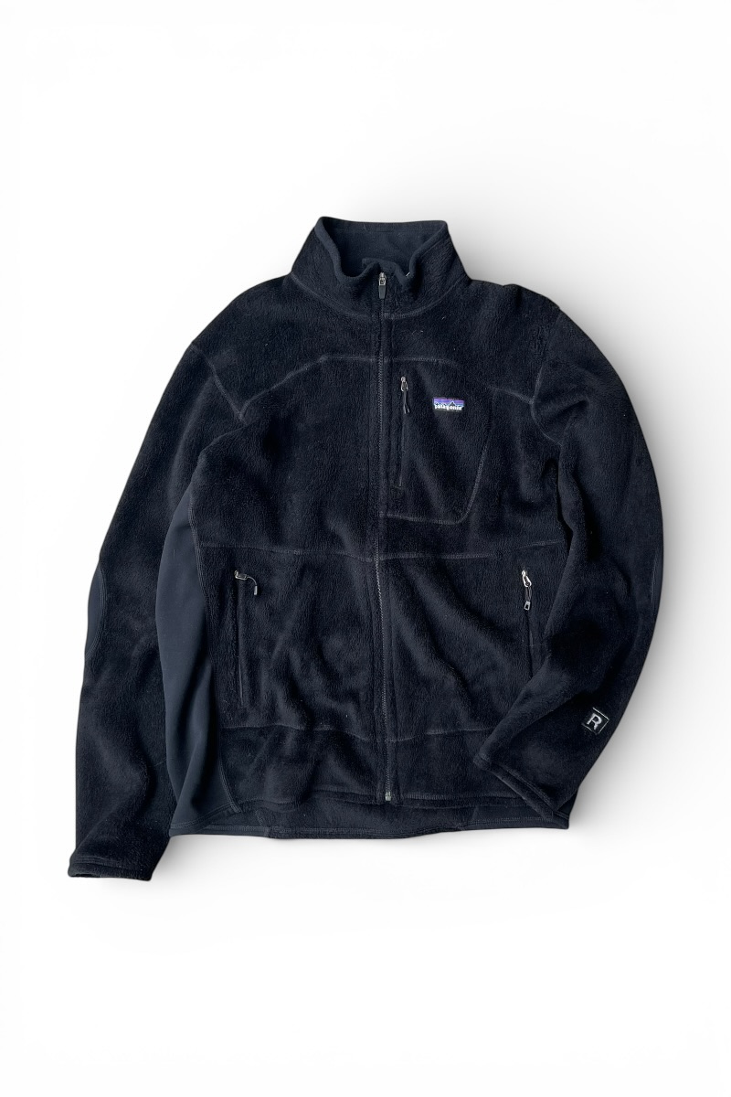 【中古】PATAGONIA (パタゴニア) 00'S R1 FLEECE JACKET 00年 R1 フリース ジャケット / BLACK [SIZE: L USED]