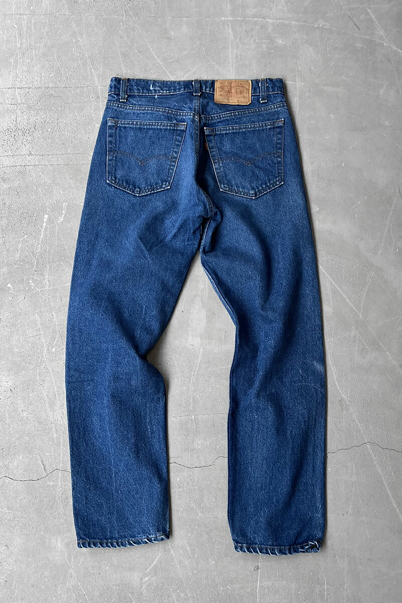 【中古】LEVI'S (リーバイス) MADE IN USA 90'S 505-0217 DENIM PANTS USA製 90年代 505-0217 デニム パンツ / INDIGO [SIZE: W32 L30 USED]
