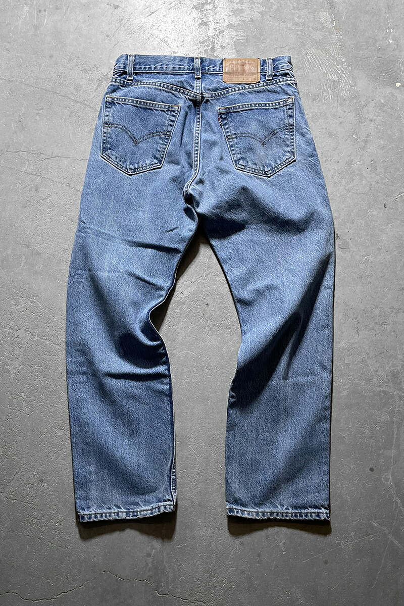 【中古】LEVI\u0027S (リーヴァイズジーンズ) MADE IN MEXICO 01\u0027S 505 DENIM PANTS メキシコ合衆国製 01年 505 ジーンズ ズボン下 / INDIGO [SIZE: W32 USED]