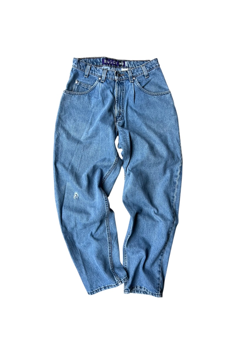 【中古】LEVI'S (リーバイス) MADE IN USA 90'S SILVER TAB BAGGY DENIM PANTS シルバータブ アメリカ製 90年代 バギー デニム パンツ / INDIGO [SIZE: 36 USED]