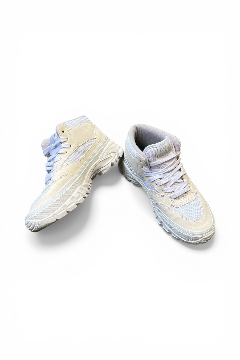 【中古】OTW BY VANS(オーティーダブリュー バイ ヴァンズ) HALF-CAB REISSUE 33 VIBRAM USA計画すること品 二分の一 キャブ  / WHITE [SIZE: US9 (27糎好いかげんに) USED]