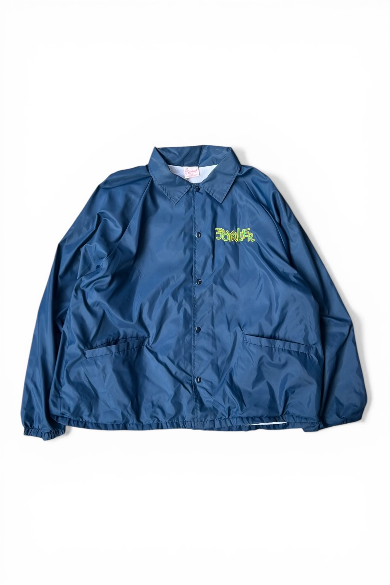 【中古】CARDINAL (枢機卿) MADE IN USA 90\u0027S THE JOYKILLER NYLON COACH JACKET USA製 90年月日 ザ ジョイキラー ナイロン コーチ職 上衣 / NAVY [SIZE: 2XL USED]