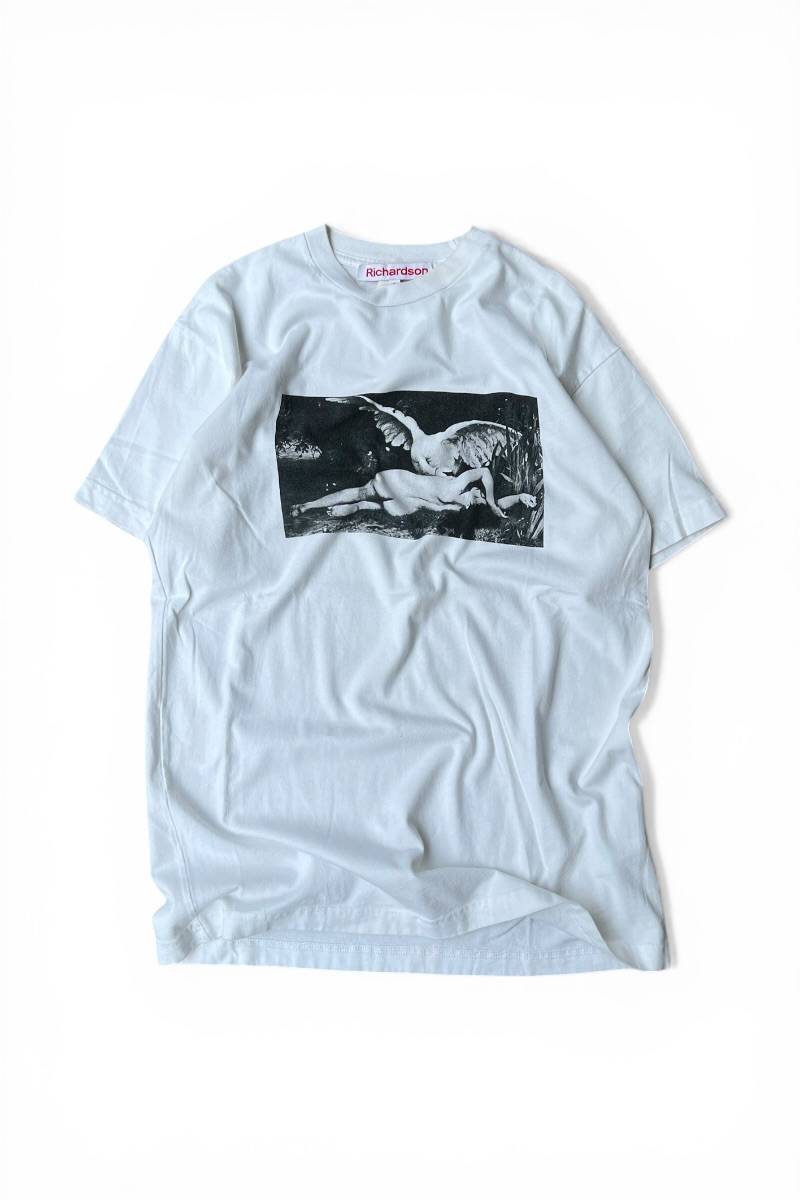 【中古】RICHARDSON (リチャードソン) MADE IN USA PHOTOGRAPHY T-SHIRT USA製 フォトグラフィー Tシャツ / WHITE [SIZE: 3 USED]