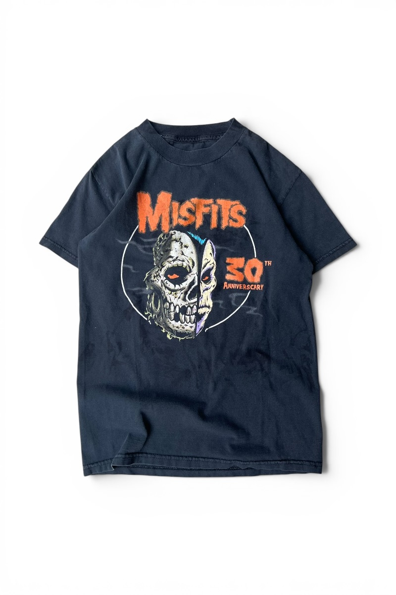【中古】OTHER BRAND 08\u0027S MISFITS TOUR 30TH BAND T-SHIRT 08年 ミスフィッツ 30周年 ダンス楽隊 プルオーバー BLACK [SIZE: S USED]
