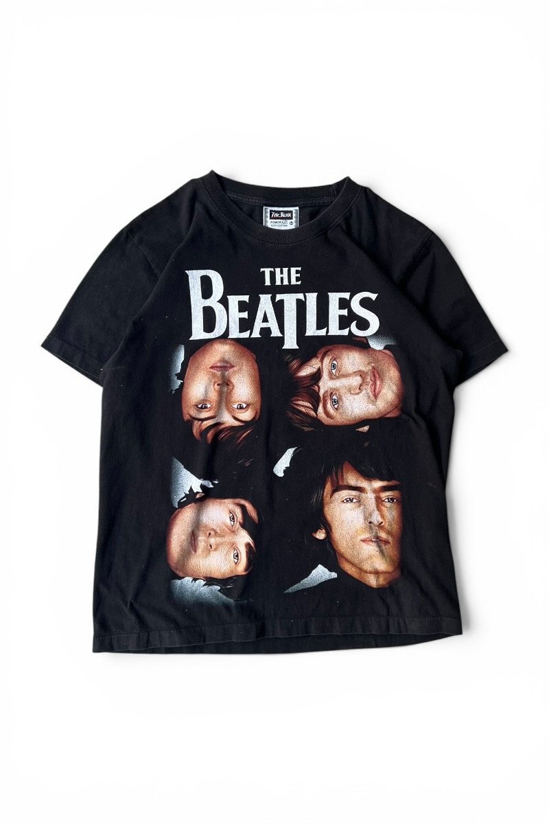 【中古】THE ROXX (ザ ロックス) THE BEATLES BAND EURO BOOTLEG T-SHIRT ザ ビートルズ ブートレグ ダンス楽隊 プルオーバー / BLACK [SIZE: M USED]