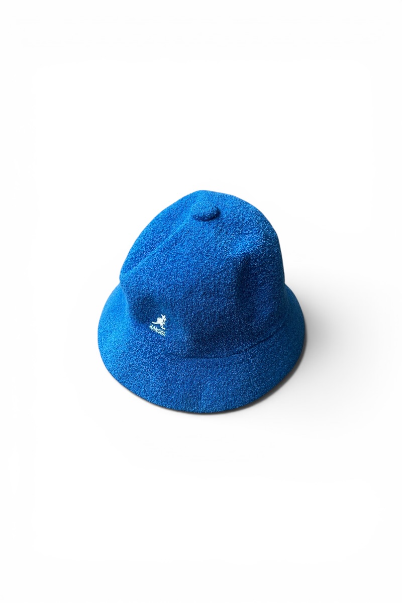 【中古】KANGOL (カンゴール) BERMUDA BUCKET HAT バミューダ バケット ハット / BLUE [SIZE: M DEADSTOCK/NOS]｜JULIUS NYC