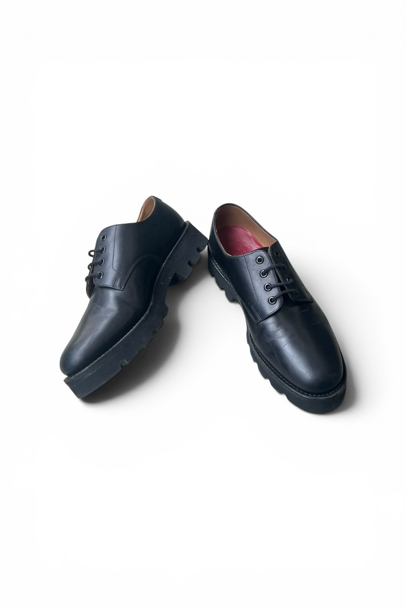 【中古】GRENSON (グレンソン) LEATHER SHOES なめし革 シューズ / BLACK [SIZE: US9.0 (27糎好いかげんに) USED]