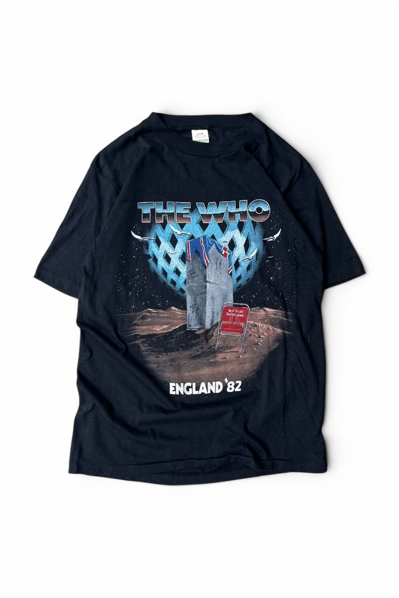 【中古】SPRUCE (スプルース) MADE IN USA 82\u0027S THE WHO BAND T-SHIRT USA製 82年 ザ フー ダンス楽隊 ティーシャツ / BLACK [SIZE: L USED]