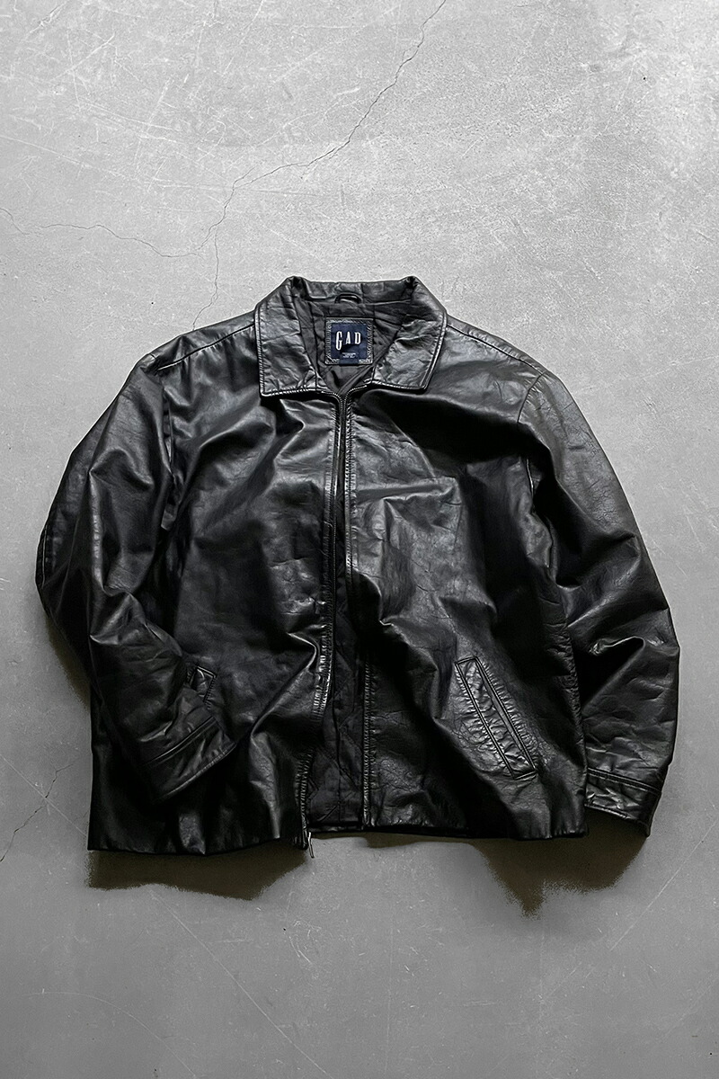 楽天市場】90s OLD GAP オールド ギャップ 短丈 レザー