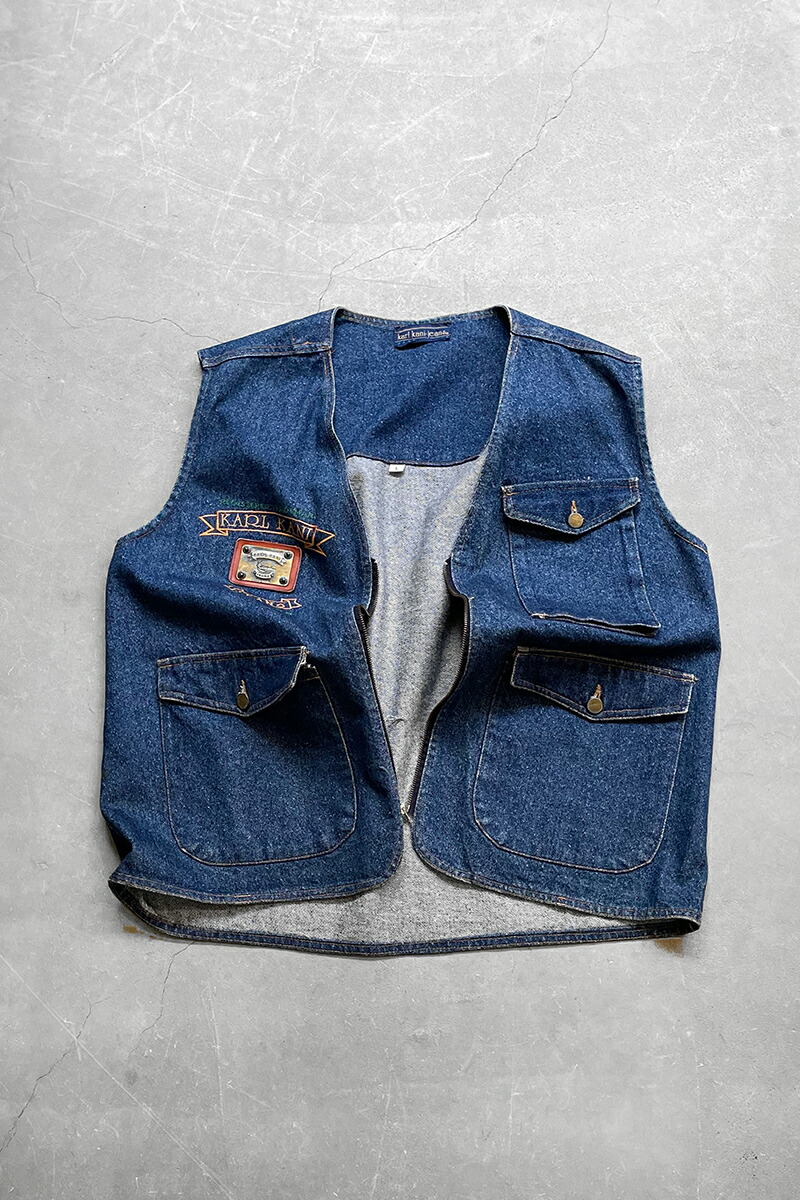 【90's】Karl Kani Jeans ブラックデニムベスト ストリート 楽天市場】カールカナイ ジーンズの通販