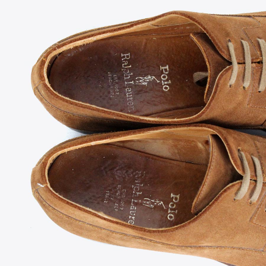 ralph lauren suede shoes