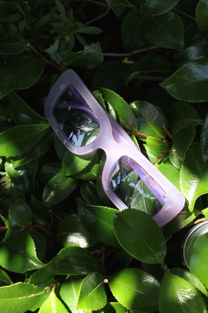 【ユニセックス新品】RAIE (ライエ) ARIES SUNGLASSES スクエアサングラス LILAC [NEW]
