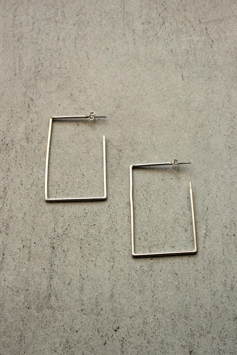 【中古】 VINTAGE SILVER JEWELRY (ヴィンテージ シルバー ジュエリー) 925 SILVER PIERCE 925 シルバー ピアス [SIZE: ONE SIZE USED]