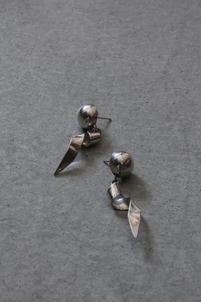 【中古】 VINTAGE JEWELRY (ヴィンテージ ジュエリー) MADE IN MEXICO 925 SILVER EARRINGS シルバー925 ヴィンテージ イヤリング SILVER [ONE SIZE: USED]