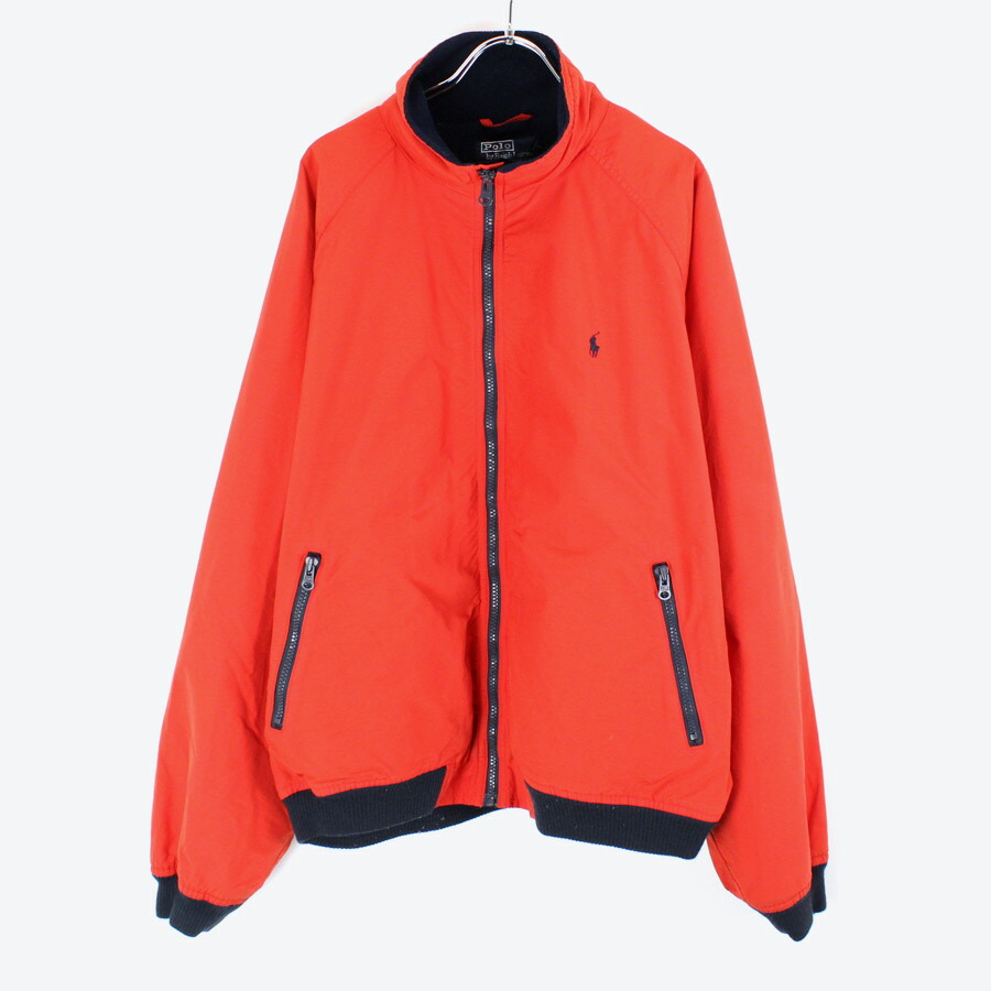 polo orange jacket