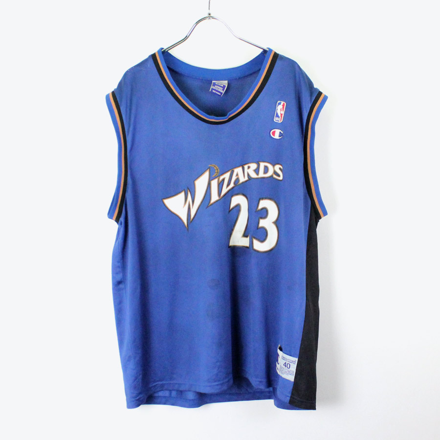 Wizards ジャージ 23 番　ユニフォーム　NBA ジョーダン　ブルー　青 Wizards ジャージ 23 番 ユニフォーム NBA ジョーダン ブルー 青