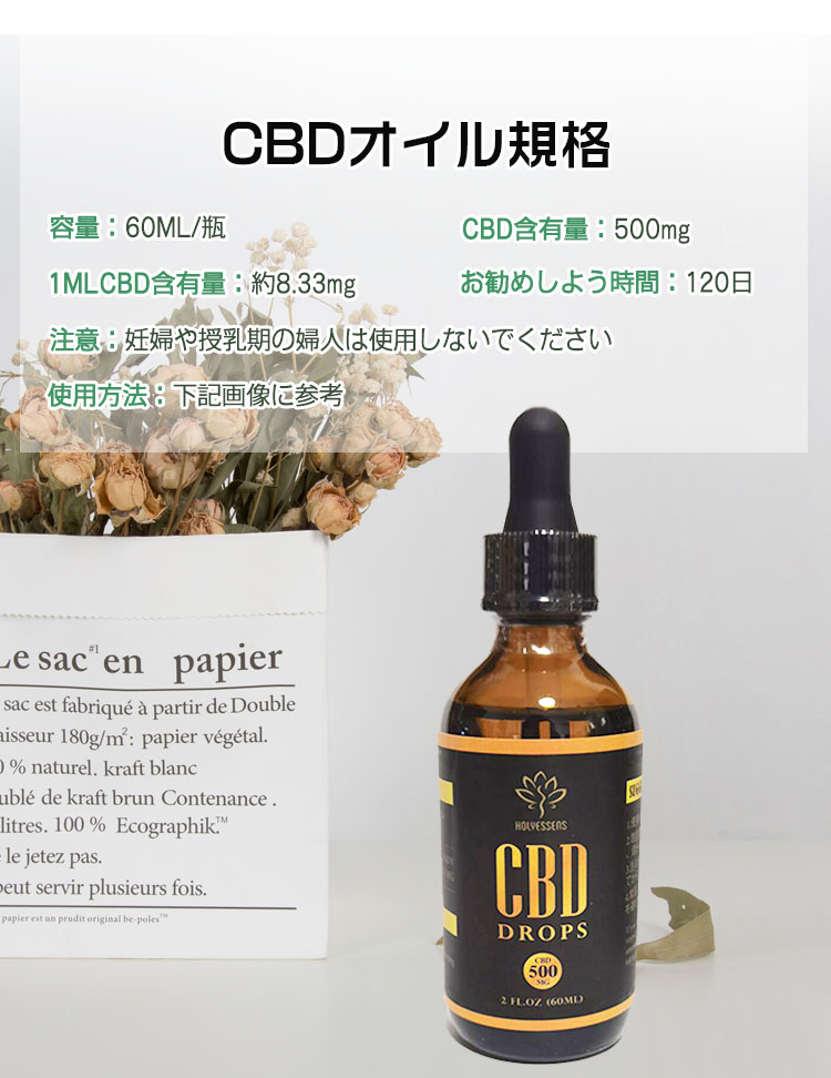 Cbd オイル 大容量60ml Cbd500mg アメリカ産 Thcなし Thcフリー ドロップオイル Cbdアイソレート ドロップ 安眠 ストレス解消 Cbd Oil カンナビジオール カンナビノイド 健康 美容 リフレッシュ Deerfieldtwpportage Com