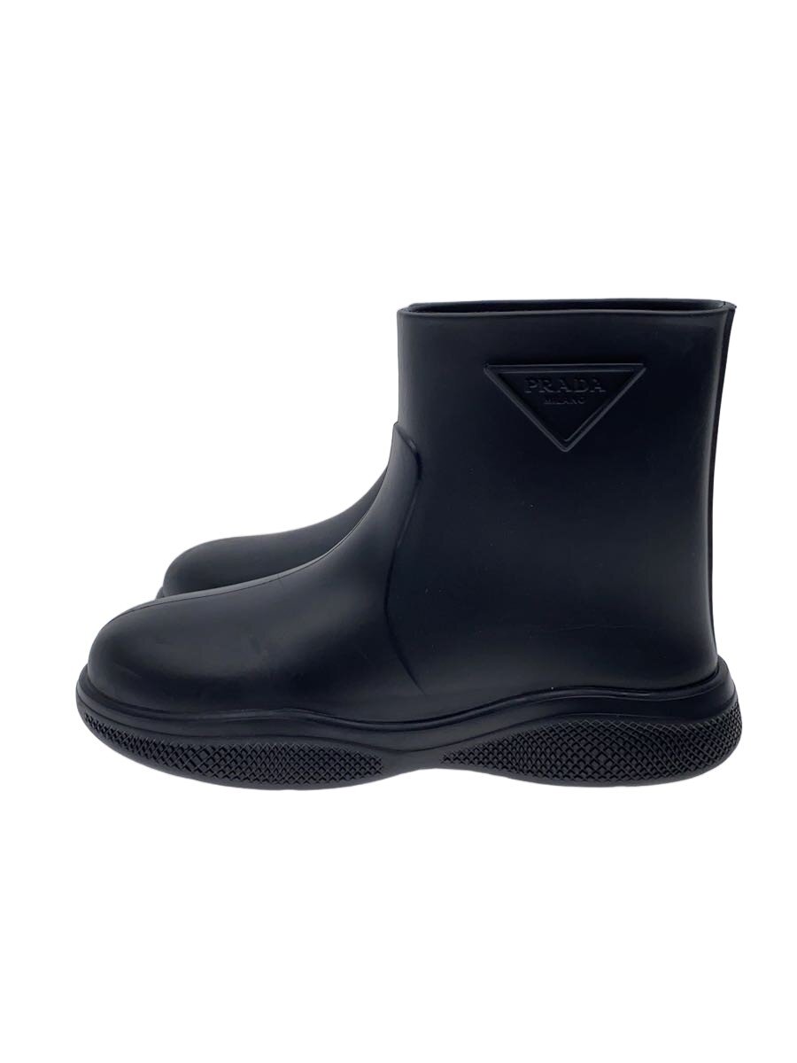 【中古】PRADA◆ブーツ/43/BLK【シューズ】