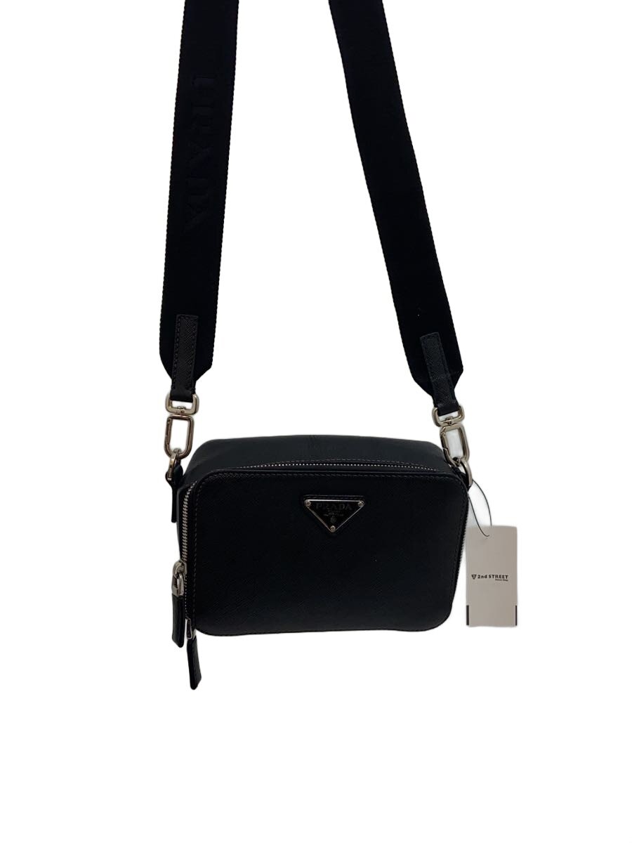 【中古】PRADA◆ショルダーバッグ/--/ブラック/無地/2VH173【バッグ】｜2ｎｄ STREET 店