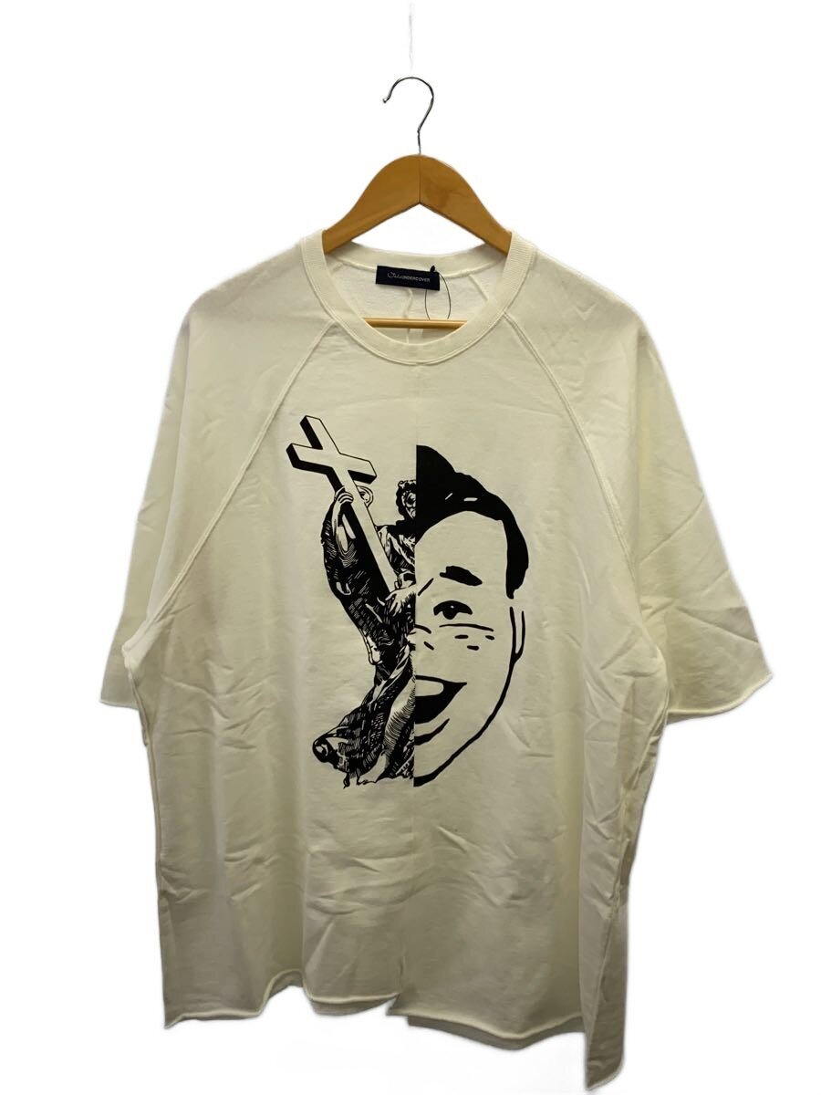 【中古】John UNDERCOVER◆カットソー/2/綿織物/WHT/JUW4805-1【メンズウェア】