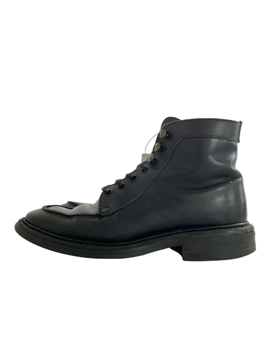 【中古】Tricker’s◆レースアップブーツ/--/BLK/なめし革【シューズ】