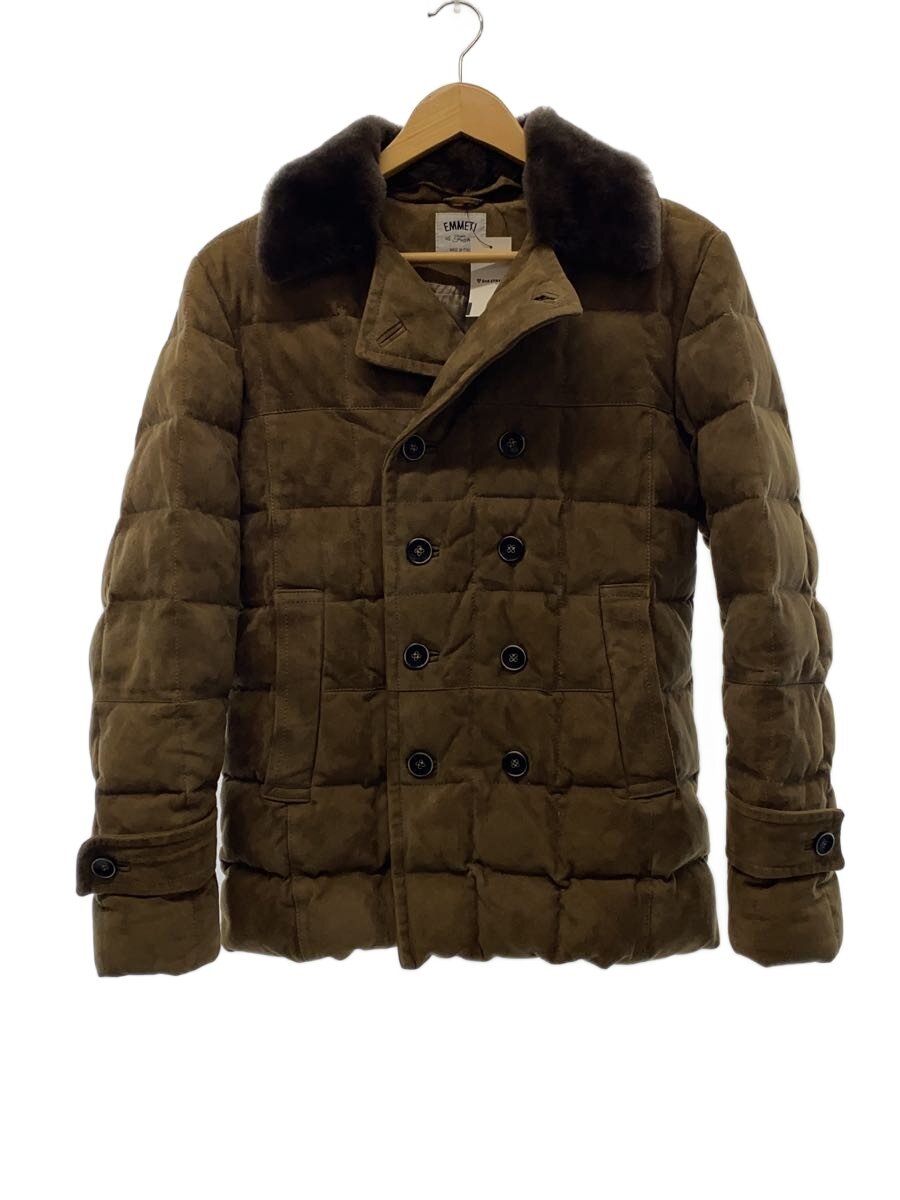 【中古】EMMETI◆ピーコートダウン/44/BRW/24-18-0077-309/両肩変色【メンズウェア】｜2ｎｄ STREET 店