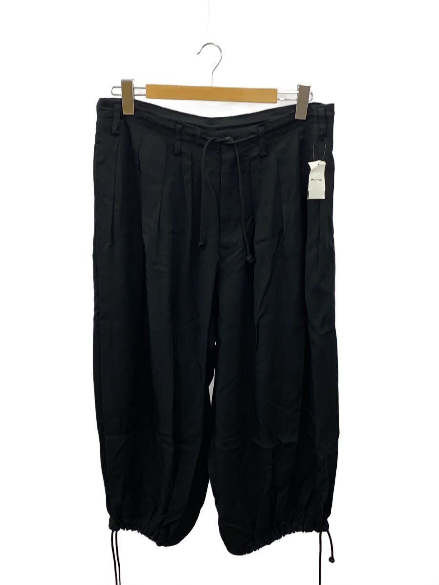 【中古】BLACK Scandal Yohji Yamamoto◆19AW/下つ方/3/ポリエステル/BLK/HC-P80-223【メンズウェア】